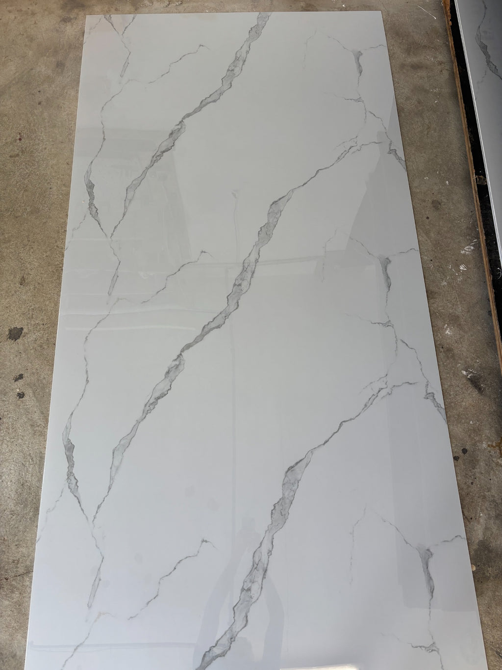 PVC Paneel Marmor White Elegance