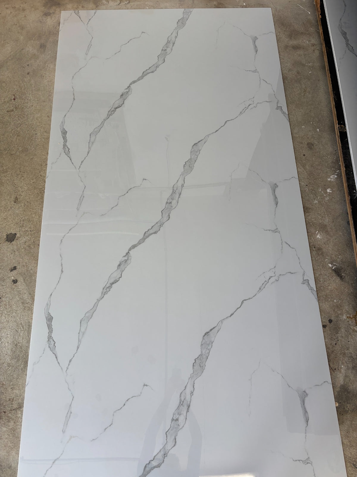 PVC Paneel Marmor White Elegance
