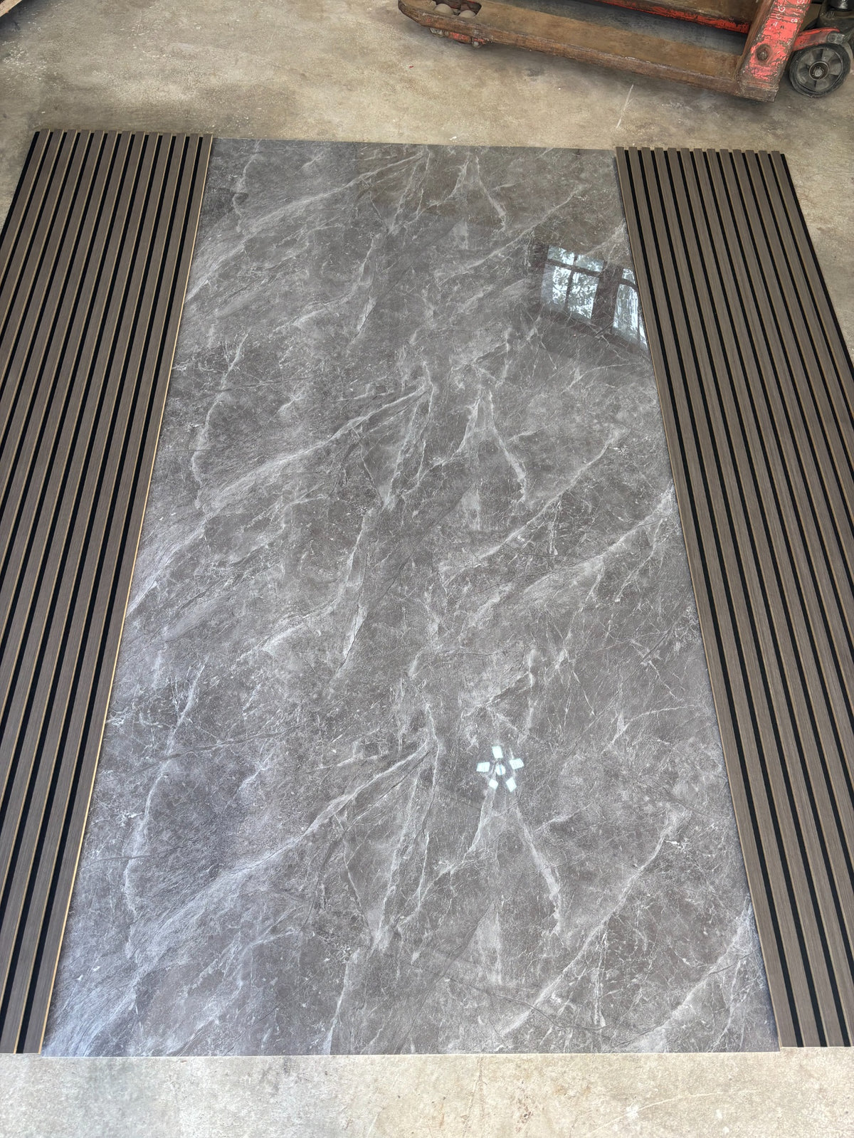PVC Paneel Marmor Graphit